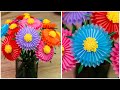 Diy  how to make flowers from straws  flowers from straws diy