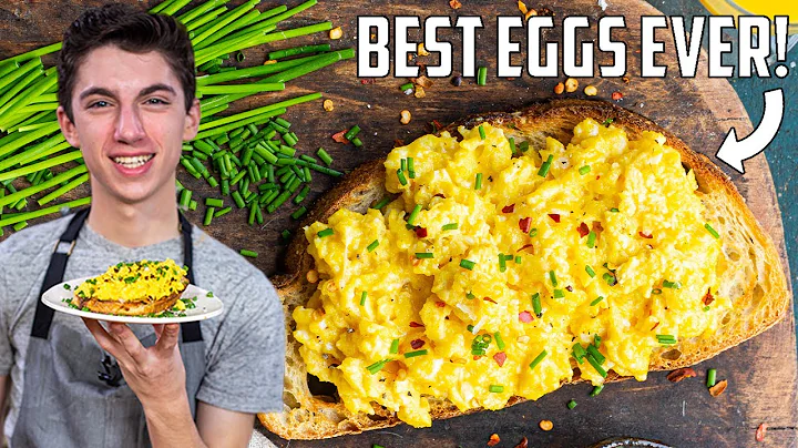 The Secret To Perfect Soft Scrambled Eggs | Eitan Bernath