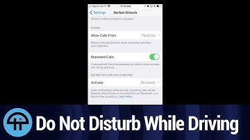 iOS Tip: Do Not Disturb While Driving