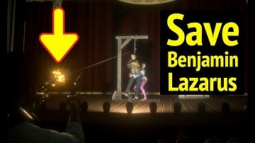 Saving Benjamin Lazarus in Red Dead Redemption 2 (RDR2) - Theater Show