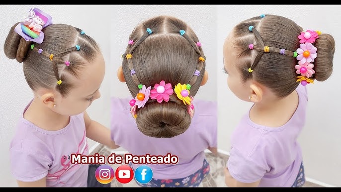 Penteado Infantil Simples: Opções linda e práticas! - Piradinhos