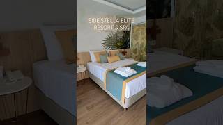 SIDE STELLA ELITE RESORT &amp;   SPA / TURKEY #shorts #room  #turkey #sidestellaelite #side