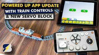 LEGO Powered Up app update with train controls & new servo block - does it really work? screenshot 4