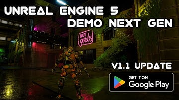 Unreal Engine 5 Demo Next Gen  In Google Play Store | Stroyed Developer #ue5 #ue5mobile New Mobile