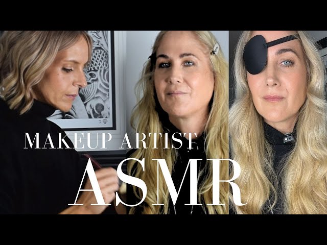 ASMR Makeup Artist | Makeup  on me :  Kill Bill Inspo ( Elle Driver/Daryl Hannah -No Talking)