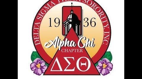 The Alpha Chi Chapter of Delta Sigma Theta Fall 20 NIP