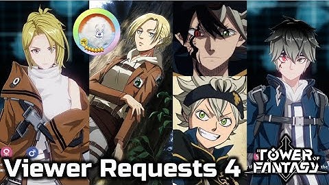 Asta, Annie & Alpha (Rebuild World) Tower of Fantasy Character Creator - My Presets & IDs part 4