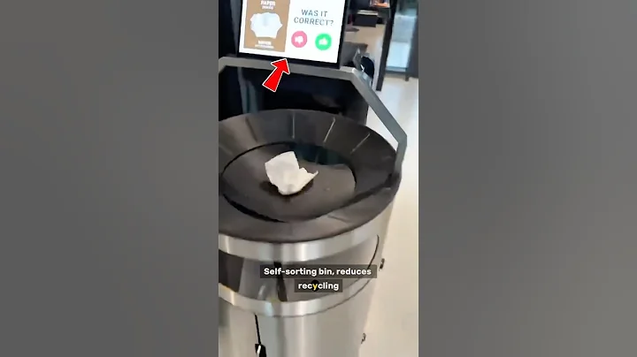 Smart Self Sorting Bin by Ameru😎 #shorts