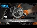 How to Replace Water Pump 2005-2010 Pontiac G6