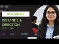 DISTANCE AND DIRECTION #reasoning #bankingexams #ssc #airforce #teaching #railway #exam #education