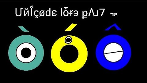 Unicode Lore part 72