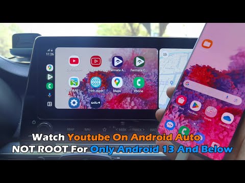 How To Watch Youtube On Android Auto NOT ROOT For Only Android 13 Below