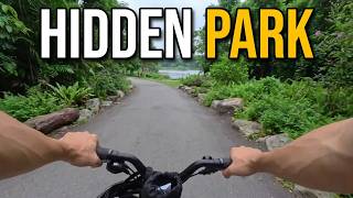 I Ride My Brompton for Healthy Aging — Discovering a Hidden Park