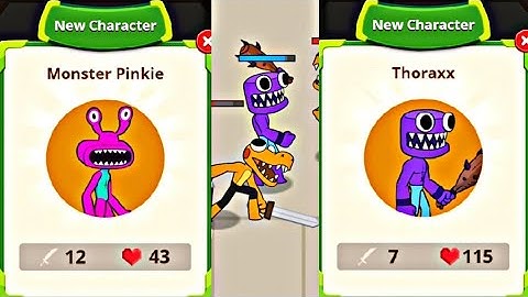 Merge Rainbow Friend - Gameplay Walkthrough New Mobile Games 1-5 (android,ios)