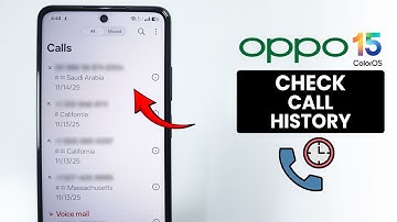 [ColorOS 15] How to Check Call History on Oppo Mobile