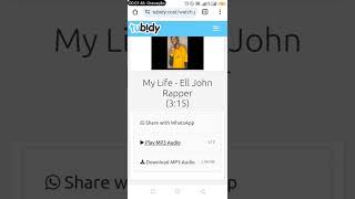 Como Baixar musicas na Tubidy #music #tubidy #EllJOHNRAPPER