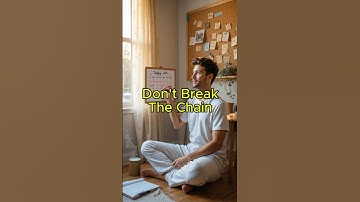 Don’t Break the Chain 🔗 | How Seinfeld Built His Habit #motivation #AtomicHabits