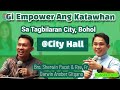 Gi empower ang katawhan sa tagbilaran city  bro sherwin pacot  rev fr darwin anober gitgano