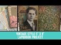 5x8 Vintage Style Lapbook Project