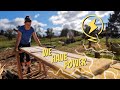 27  offgrid countryside cabin build continues  we have power