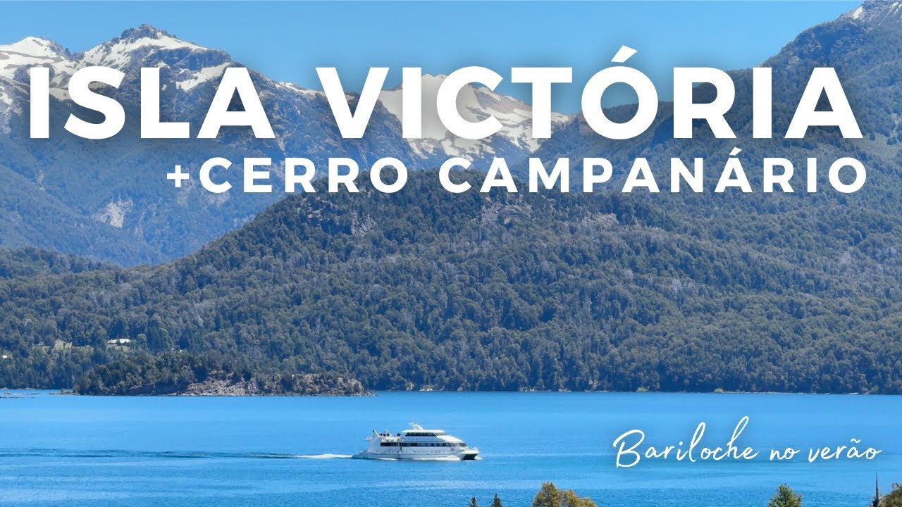 ISLA VICTORIA E CERRO CAMPANÁRIO - o que fazer em Bariloche no verão - EP6 #patagoniaargentina
