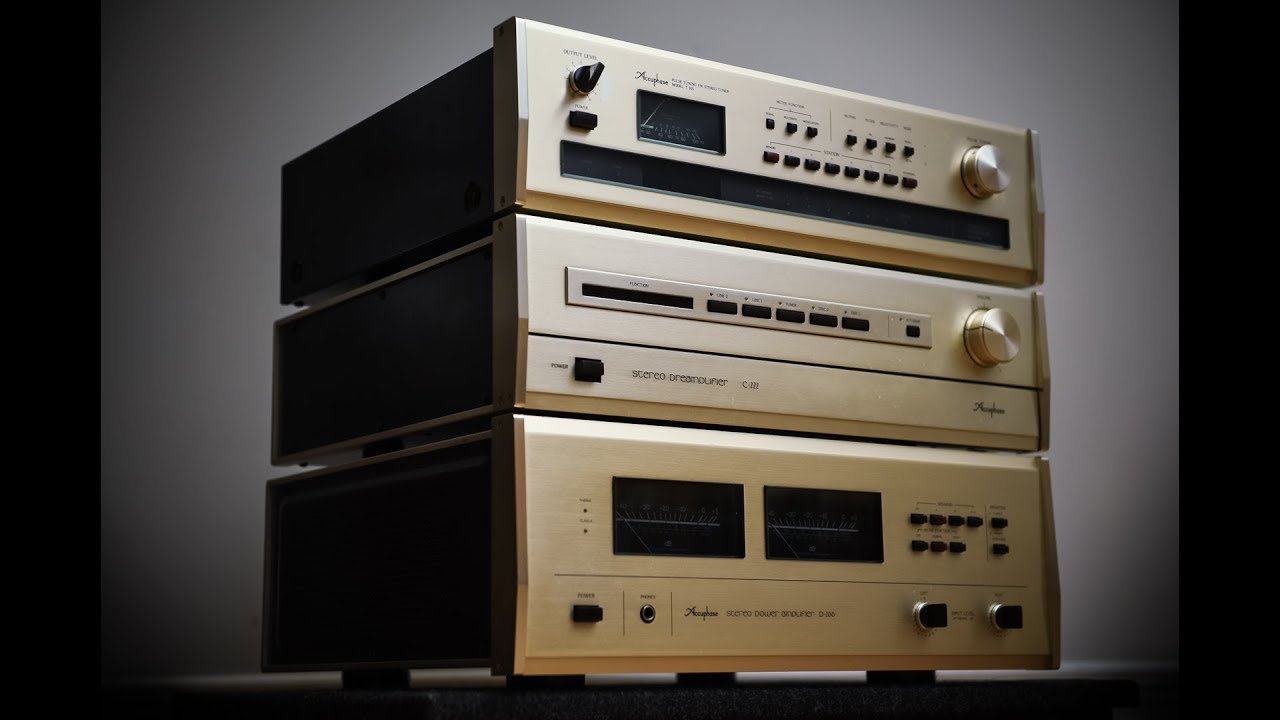 Accuphase C222 P266 Stereo Preamp And Amp Review Impression By Thomas Stereo