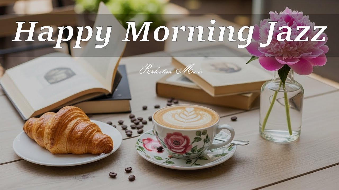 Morning Cafe Jazz Music - Positive Bossa Nova Instrumental for Happy Moods And Stress Relief