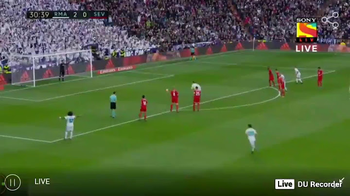 Real Madrid vs Sevilla Live Laliga