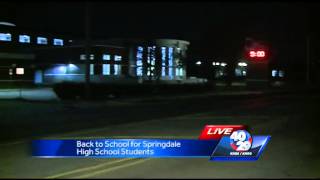 Police presence at Springdale High School