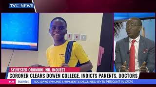 Sylvester Oromoni: Coroner Clears Dowen College, Indicts Parents, Doctors