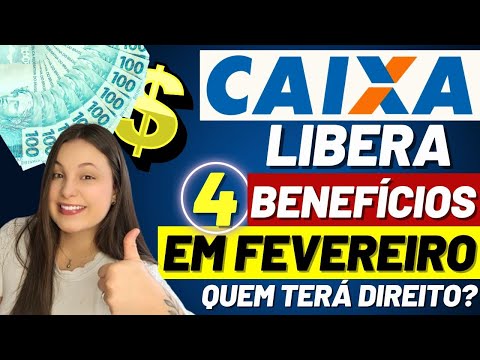 💸 PODE COMEMORAR! CAIXA libera BOLSA FAMÍLIA + 3 BENEFÍCIOS em FEVEREIRO – VEJA QUEM RECEBE!