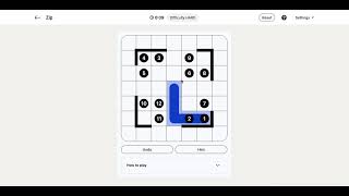LinkedIn Zip Answer Today | 07 June 2026 - Puzzle #447