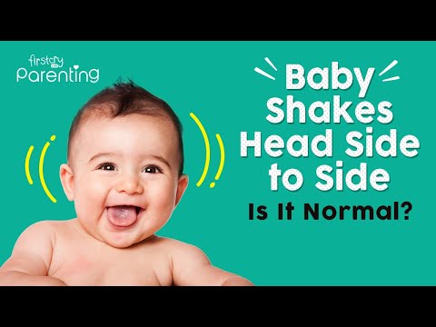 Video: Why Does The Baby Shake His Head Negatively?