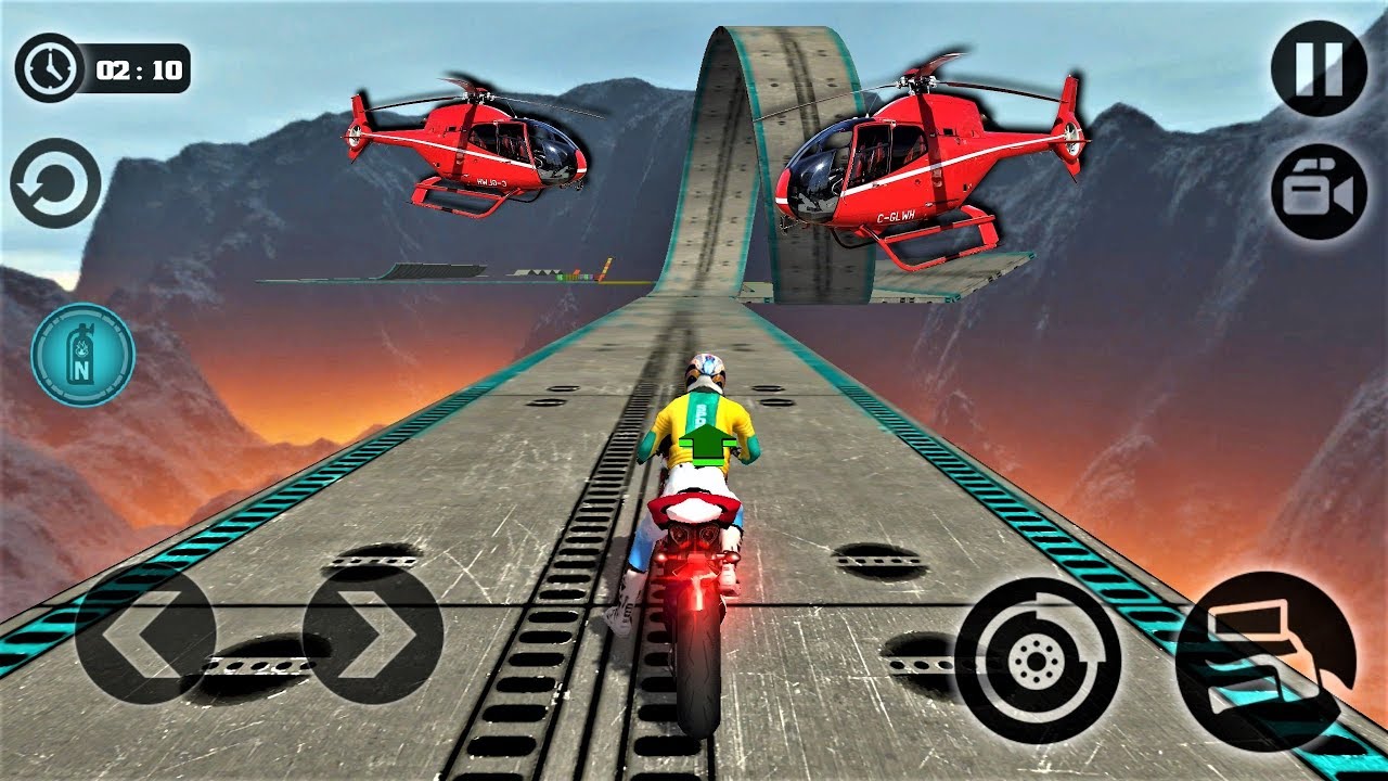 Impossible Moto Bike Tracks 3D 2018-Best Android Gameplay HD #17