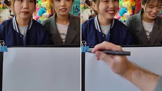 These twin girls still can t recognize themselves in this picture