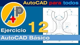 AutoCAD Básico  Ejercicio 12