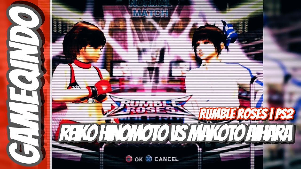 Rumble Roses | Reiko Hinomoto VS Makoto Aihara | PS2 - YouTube
