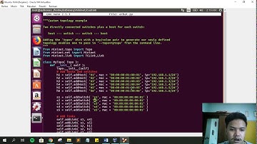 Tutorial Simulasi Jaringan (spanning tree) SDN menggunakan Mininet dan Ryu Controller