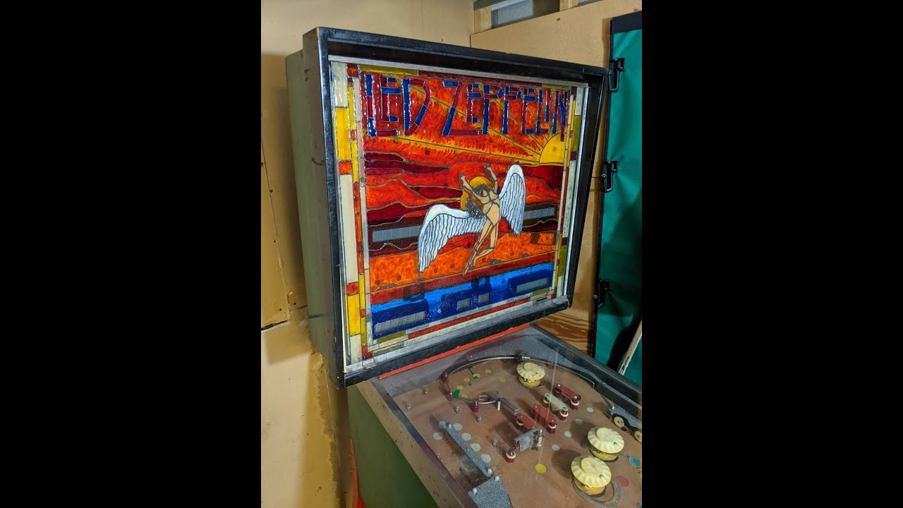 Led Zeppelin 1 of 1 whitewood ;) Pinball Pick up Adventure!