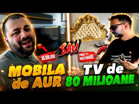 SHOULD YOU FURNISH AN APARTMENT WITH GOLD OR BUY AN 80 MILLION TV - DILEMMA OF THE DAY ?!
