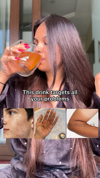 Natural Skin Drink ✨|| Results after 1 Month ✅ #new #cosmetologist #shorts #natural #skincare