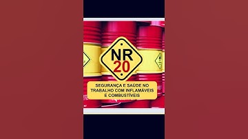 🌟 Treinamento NR 20 - Segurança e Saúde no Trabalho com Inflamáveis e Combustíveis 🌟 #nr20