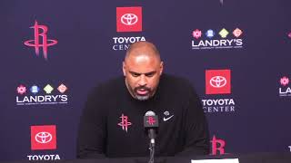 Ime Udoka on Warriors loss: Rockets "looked soft or scared" screenshot 1