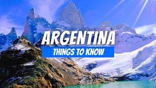 12 Things You MUST Know before going to Argentina | Argentina Travel Tips