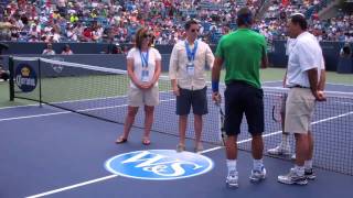 2011 Western & Southern Open Coin Toss--Fish vs. Nadal
