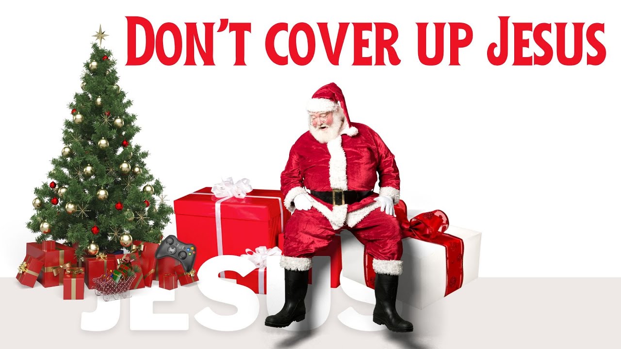 Don't Cover Up Jesus | Christmas Object Lesson for Sunday school - YouTube