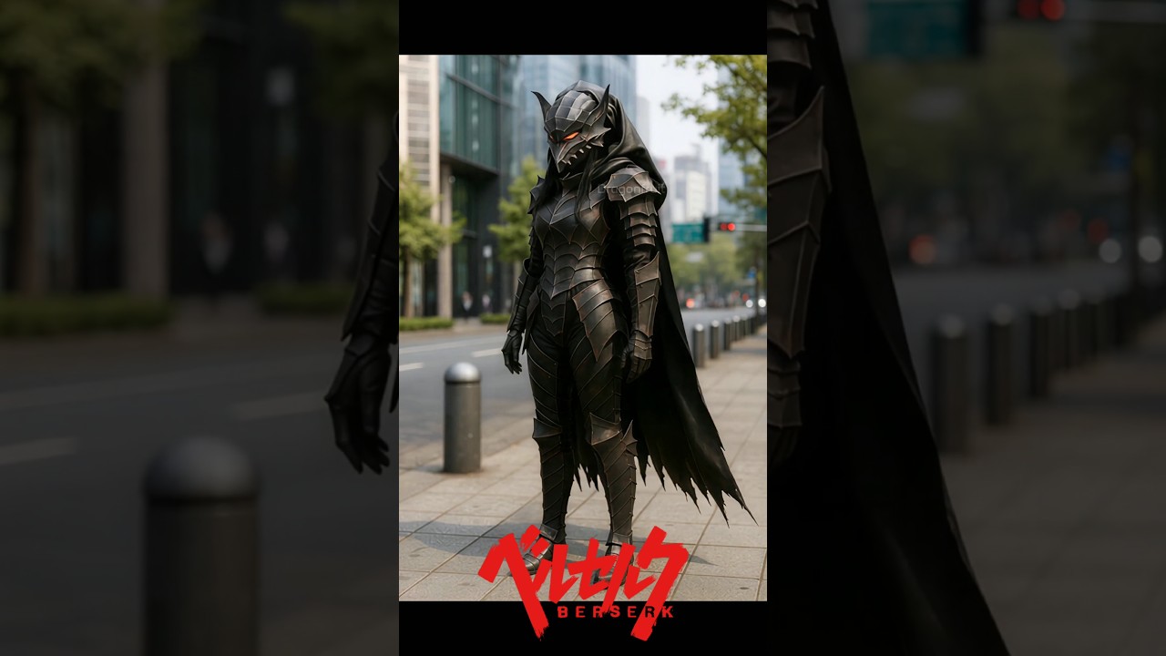 Guts Black Armor in Real Life - Berserk Live Action Cosplay 