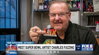 Super Bowl 3-D Artist Charles Fazzino