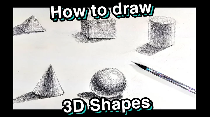 How to Draw 3D Shapes (for kids/beginners)