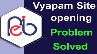 vyapam site not working problem solved | peb site not working problem solved | peb site not opening